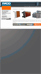 Mobile Screenshot of faco.it