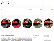 Tablet Screenshot of faco.cl