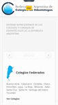 Mobile Screenshot of faco.org.ar